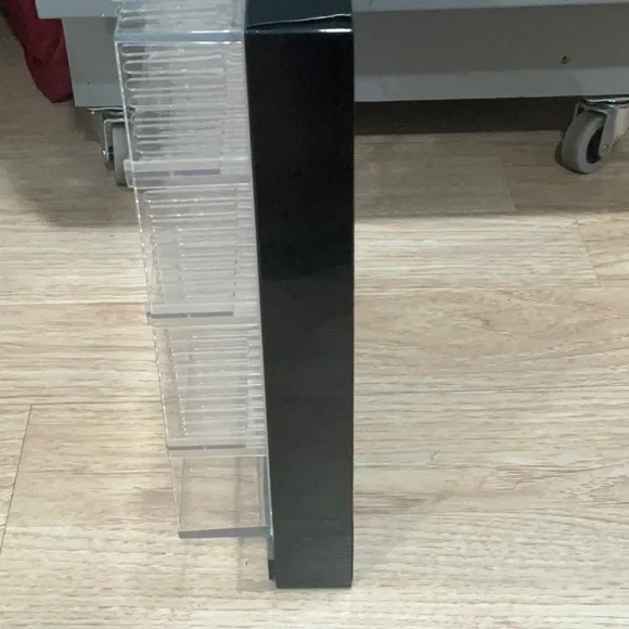 CHANEL Clear and Black Makeup Organizer Store Display from 2017 - Picture 7 of 12